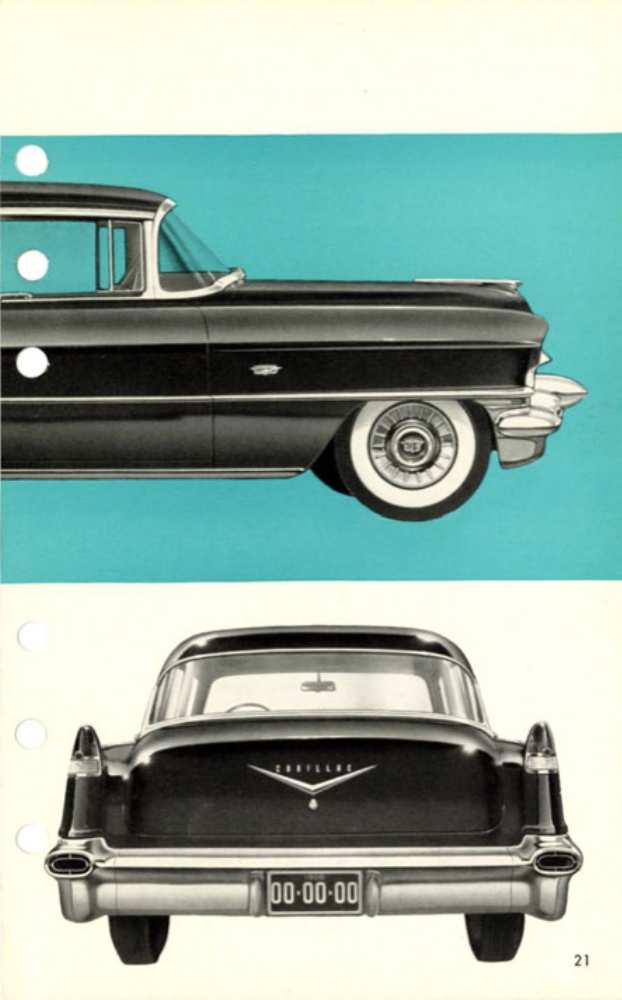 1956 Cadillac Salesmans Data Book Page 135